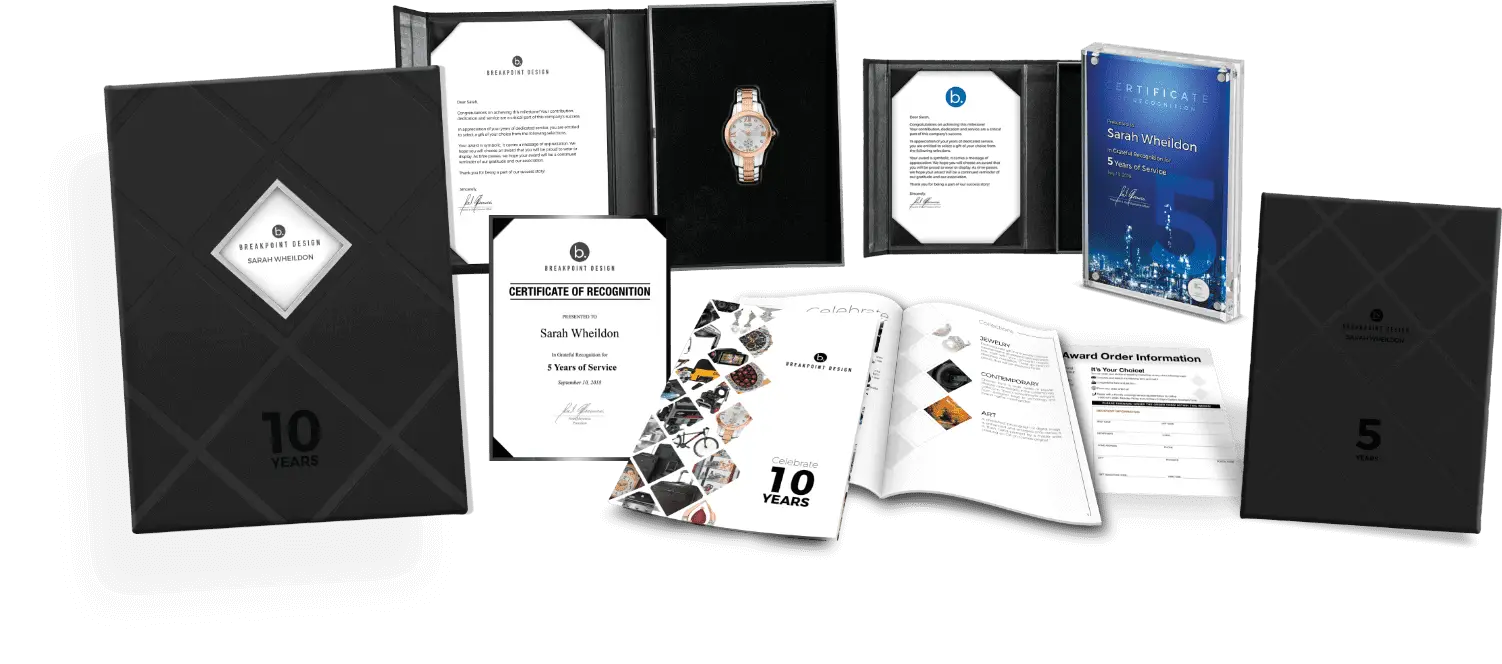 3 Recognition Presentation Packages